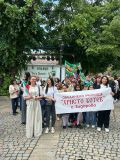 "Под знака на буквите и знанието - нашите ученици в празничното шествие за 24 май в град Созопол" - ОУ Христо Ботев - Зидарово