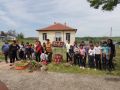  Засаждане на билкова градина от ученици 3 и 4 клас по Национална програма "Изграждане на училищна STEM среда" - ОУ Христо Ботев - Зидарово