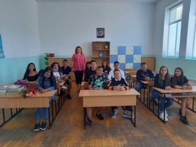 Откриване  на учебната година 15.09.2021г. - 7 клас - ОУ Христо Ботев - Зидарово